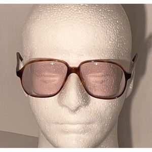 World of Frames Pisa Made‎ in Italy Men's Oversize Tortoise Shell 54 18